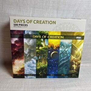 2019 Ark Encounter Days of Creation By the Ark Encounter 500 Pce Puzzle EUC